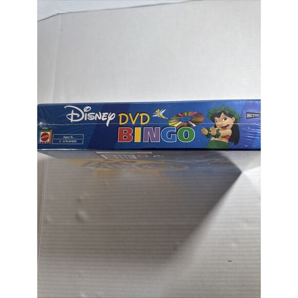 Disney DVD Bingo TV Game For Ages 4+ w/ Carrying Case - NEW SEALED Vintage 2005 - Picture 5 of 7